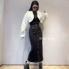 排釦牛仔長裙：圖片 8