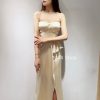 平口荷葉開衩禮服：圖片 4