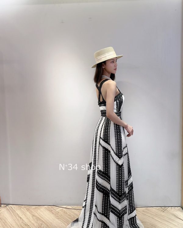 水溶蕾絲花邊禮服：圖片 4