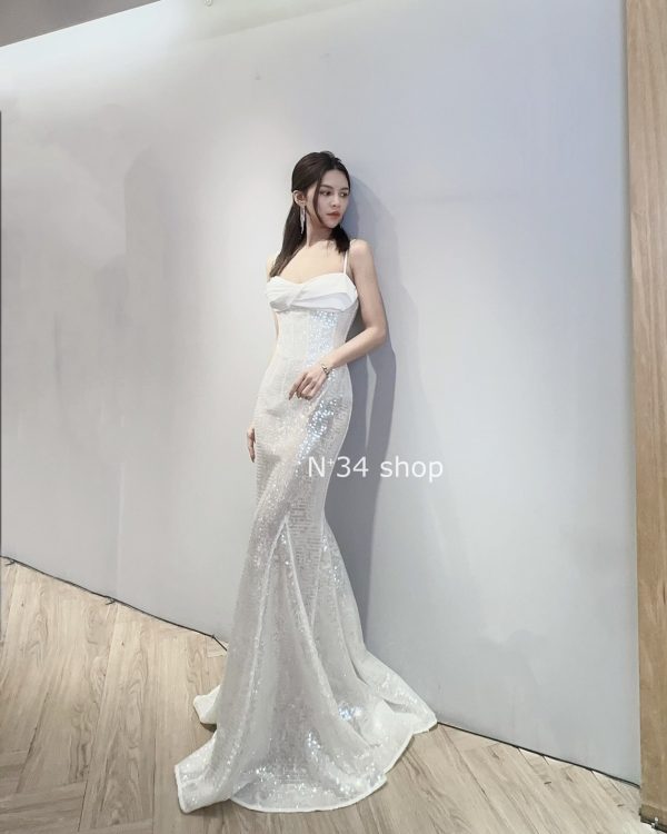 胸折魚尾禮服禮服