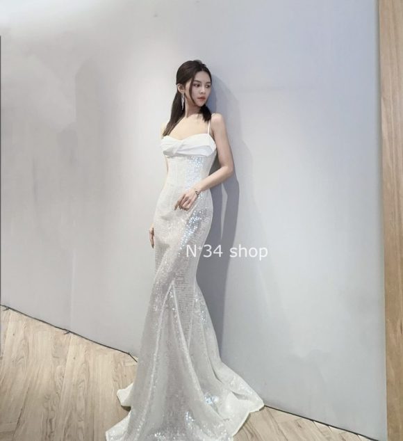胸折魚尾禮服禮服
